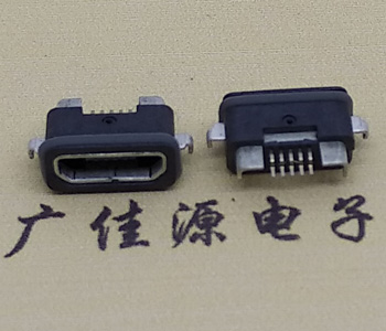 迈克MICRO USB防水连接器,沉板式Type B型母座