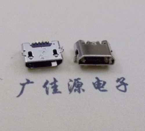MICRO USB 5PIN反向插板直边