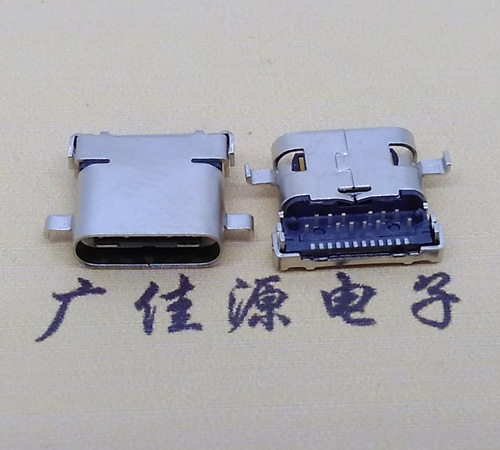 USB Type C沉板母座