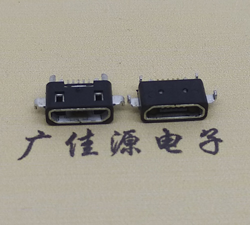 Micro USB沉板防水接口