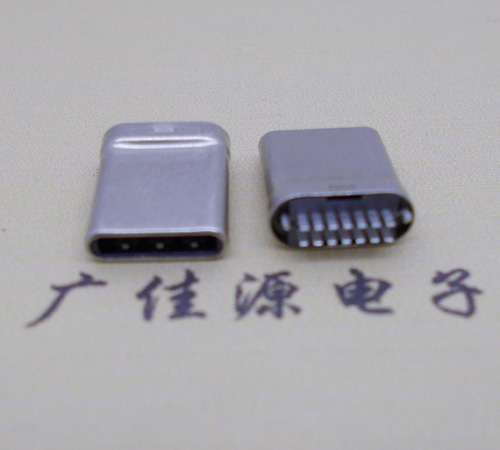 夹板式USB Type C7P公头